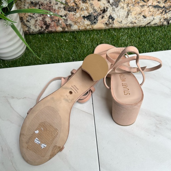 STUART WEITZMAN
Merinda Block Sandals color Poudre (pink) size 9.5 - Picture 12 of 14